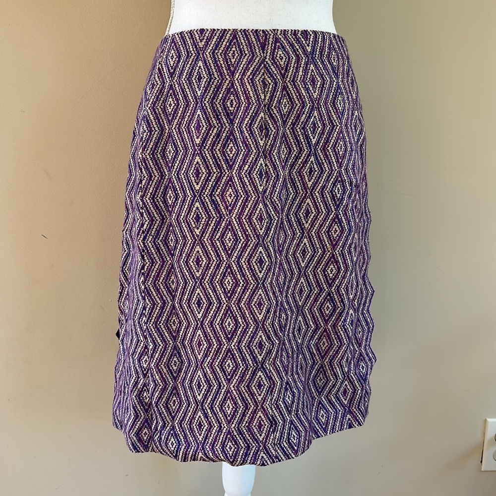 Chanel Skirt Purple Size 46
